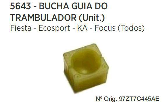 Bucha Guia Trambulador - KA 1.0/1.5 8v/12v/16v 2008 a 2021