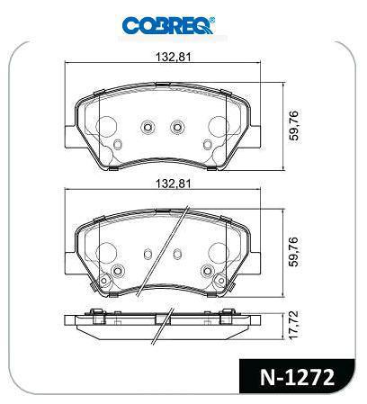 Jogo Pastilha Freio Dianteiro - Veloster 1.6 16v 2011 a 2013