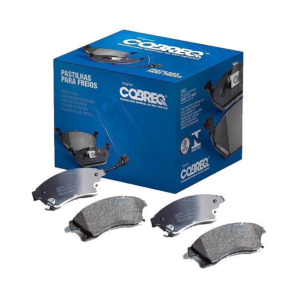 Jogo Pastilha Freio Dianteiro - Cruze 1.8 16v 2011 a 2016
