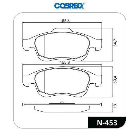 Jogo Pastilha Freio Dianteiro - Captur 2.0 16v após 2017...