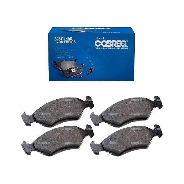 Jogo Pastilha Freio Dianteiro - Courier 1.6 2007 a 2013