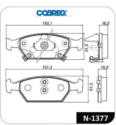 Jogo Pastilha Freio Dianteiro - New FIT 1.4/1.5 2009 a 2014