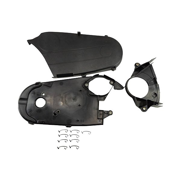 Kit Capa Correia Dentada - Parati 1.0 8v - Motor AT 1996 a 2002 - Com Trava