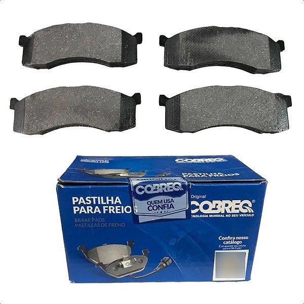 Jogo Pastilha Freio Dianteiro C3 1.0 6v após 2022...