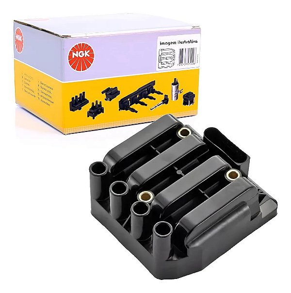 Bobina Ignição 6 Pinos New Beetle 2.0 8v 1999 a 2010