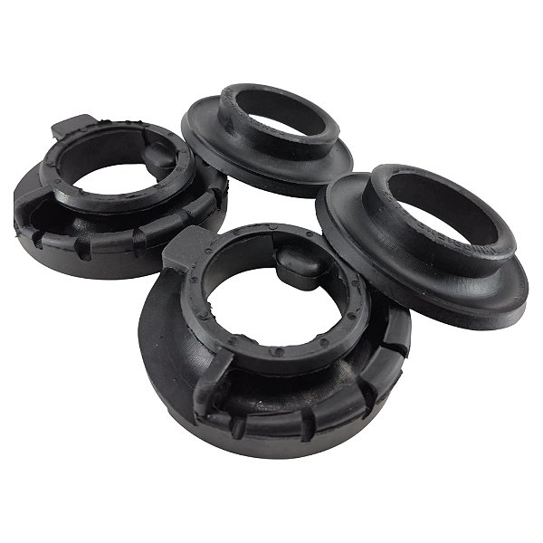 Kit Calço Mola Traseira Inferior e Superior Compass 2.0 16v após 2017...