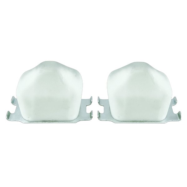 2 Batente Suspensão Traseira S10 2.4 8v - 2.5/2.8 16v após 2012...