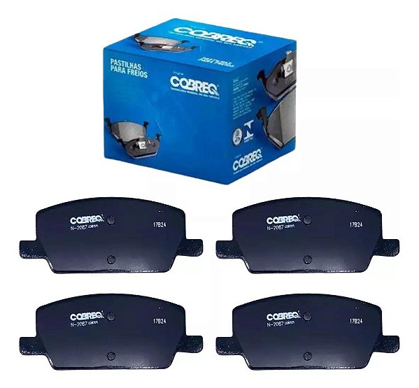 Jogo Pastilha Freio Dianteiro Tracker 1.4 16v Ecotec após 2016...