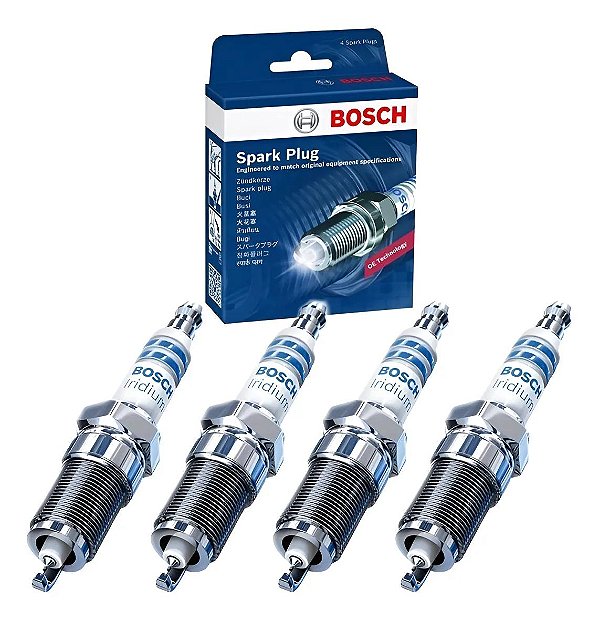 Jogo 4 Vela de Ignição Iridium Civic 1.8/2.0 16v i-Vtec 2006 a 2011