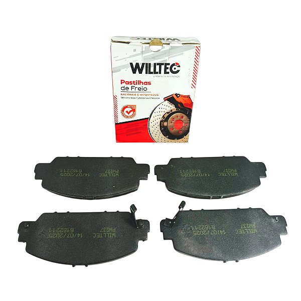Jogo Pastilha Freio Dianteiro Accord 2.4/3.5 16v/24v após 2013...