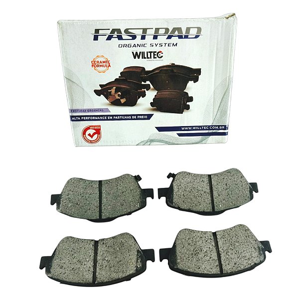 Jogo Pastilha Freio Dianteiro Corolla / Corolla Fielder 1.8 16v 2007 a 2014