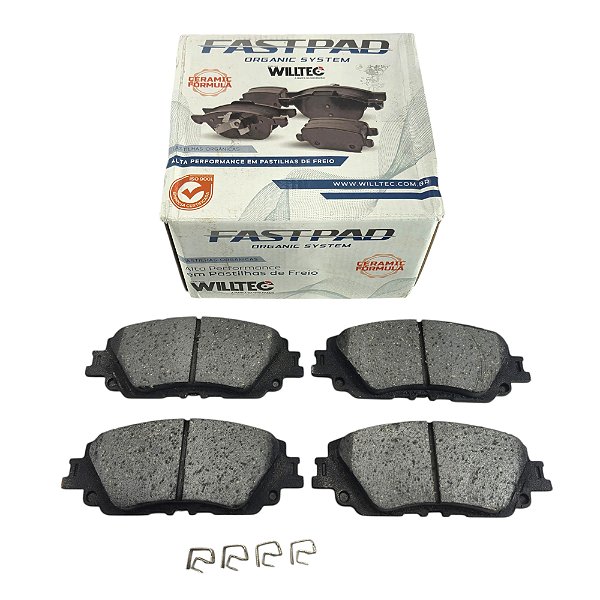 Jogo Pastilha Freio Dianteiro RAV4 após 2020...- Cerâmica