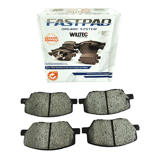 Jogo Pastilha Freio Dianteiro Fastback 1.3 16v após 2022... - Cerâmica