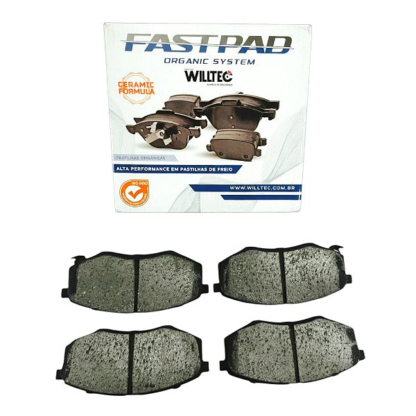 Jogo Pastilha Freio Dianteiro Soul 1.6 CRDi / CVVT - 2.0 CVVT / GDi após 2016... - Cerâmica