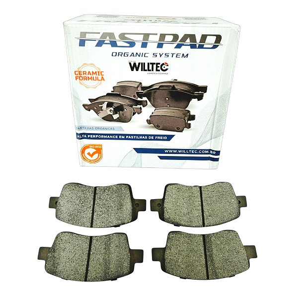 Jogo Pastilha Freio Dianteiro Yaris 1.3/1.5 16v após 2018... - Cerâmica