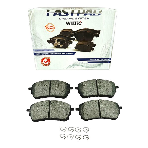 Jogo Pastilha Freio Dianteiro Corolla 1.8 16v - Hybrid após 2019... - Cerâmica