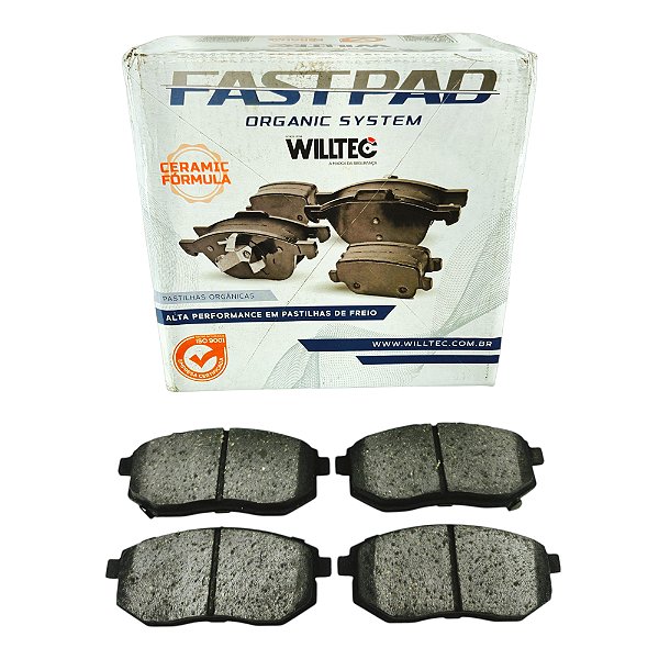 Jogo Pastilha Freio Dianteiro Kwid-Tech após 2023... - Cerâmica