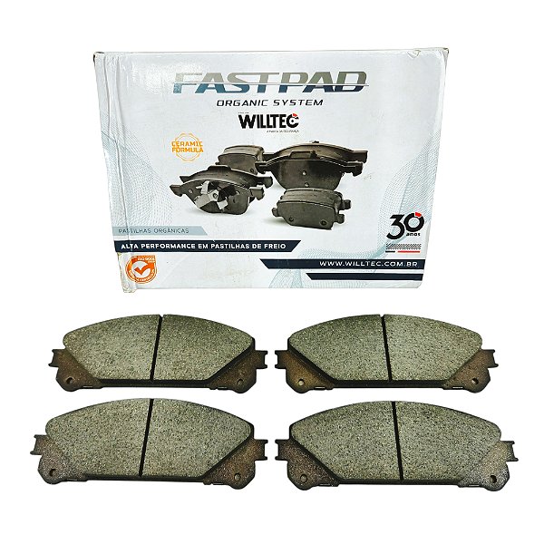 Jogo Pastilha Freio Dianteiro RAV4 2.0 4WD após 2012... - Cerâmica