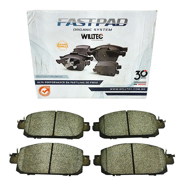 Jogo Pastilha Freio Dianteiro Sentra 2.0 16v - MR20DD após 2023... - Cerâmica