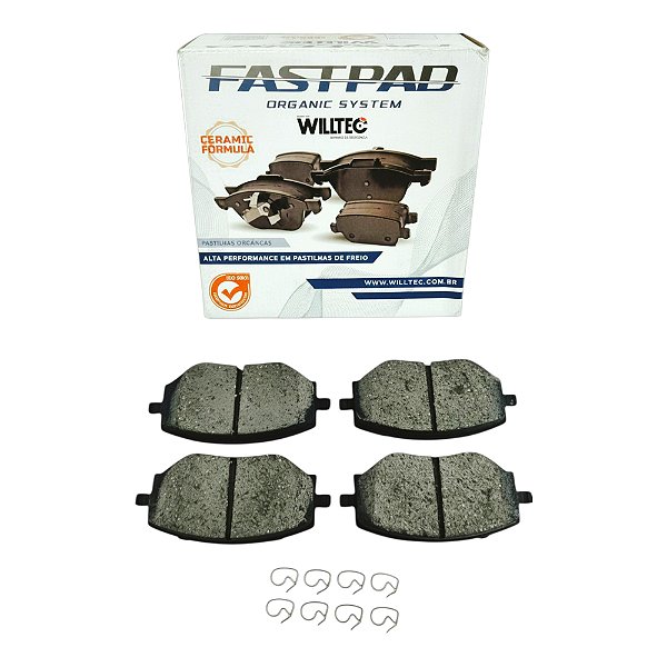 Jogo Pastilha Freio Dianteiro Kardian Evolution 1.0 após 2024... - Cerâmica