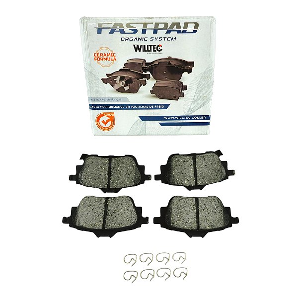 Jogo Pastilha Freio Traseiro Sentra 2.0 16v - MR20DD após 2023... - Cerâmica