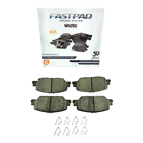 Jogo Pastilha Freio Traseiro CRV 1.5 16v - VTC Turbo Após 2018... - Cerâmica