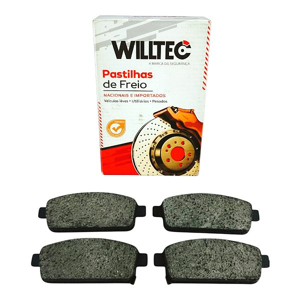 Jogo Pastilha Freio Traseiro Cruze 1.8 16v 2011 a 2016