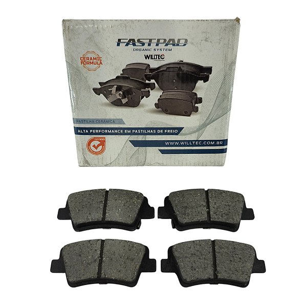 Jogo Pastilha Freio Traseiro Kia Niro após 2023... - Cerâmica