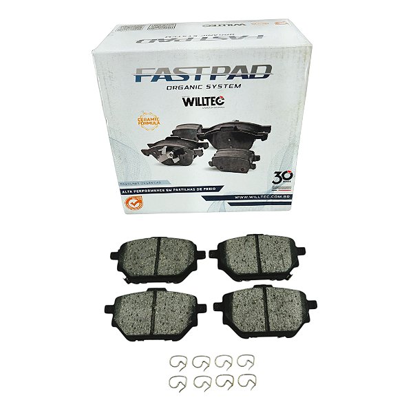 Jogo Pastilha Freio Traseiro Corolla 2.0 16v - ALTIS / GLi / XEi após 2020... - Cerâmica