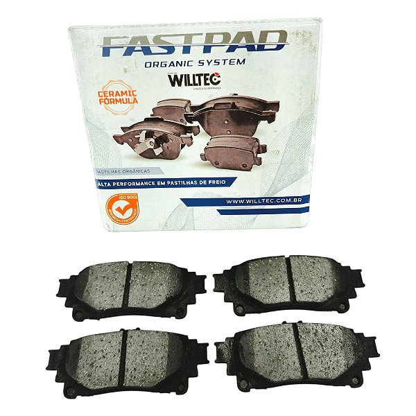 Jogo Pastilha Freio Traseiro Hilux SW4 2.8 4x4 após 2020... - Cerâmica