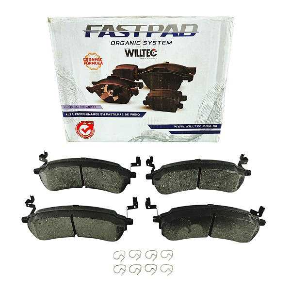 Jogo Pastilha Freio Traseiro Ranger Raptur 3.0 V6 após 2024... - Cerâmica