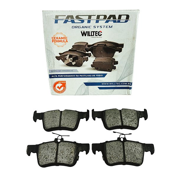 Jogo Pastilha Freio Traseiro Bronco Sport 2.0 16v - Ecoboost após 2020... - Cerâmica