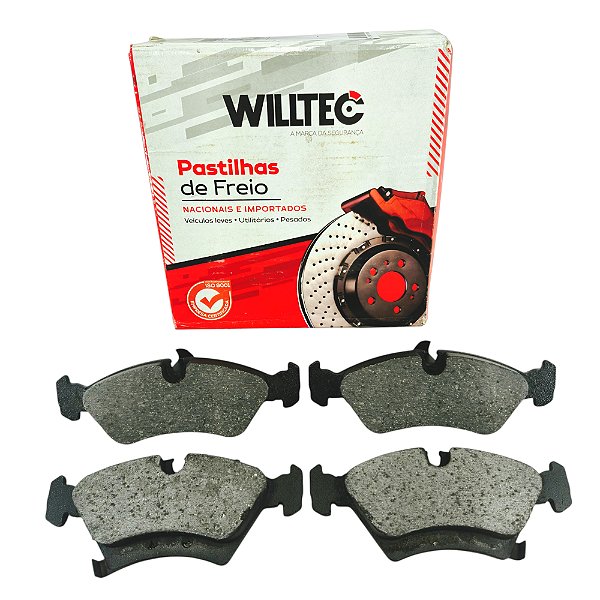 Jogo Pastilha Freio Dianteiro Meriva 1.4/1.8 8v - Aro 14 2010 a 2012