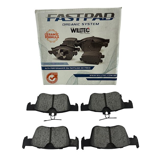 Jogo Pastilha Freio Traseiro Civic Touring 1.5 16v após 2016... - Cerâmica