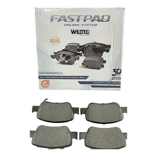 Jogo Pastilha Freio Traseiro Corolla 2.0 16v - GLi 2019 a 2026 - Cerâmica