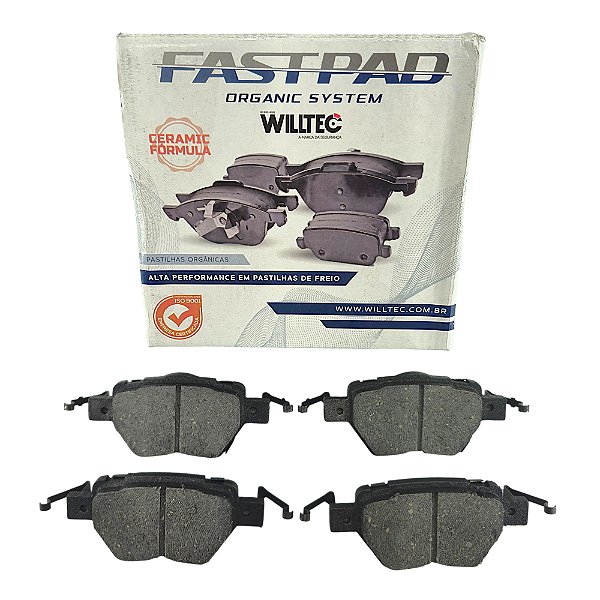 Jogo Pastilha Freio Traseiro BYD Song Plus após 2023... - Cerâmica