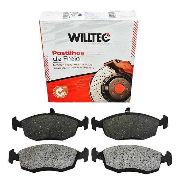 Jogo Pastilha Freio Dianteiro Grand Siena 1.6 16v 2012 a 2019