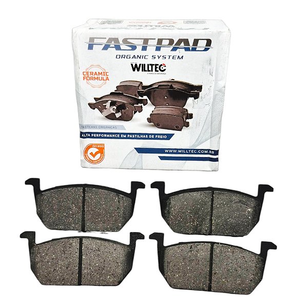 Jogo Pastilha Freio Dianteiro T-Cross 1.0 12v - 1.4 16v TSi após 2019... - Cerâmica