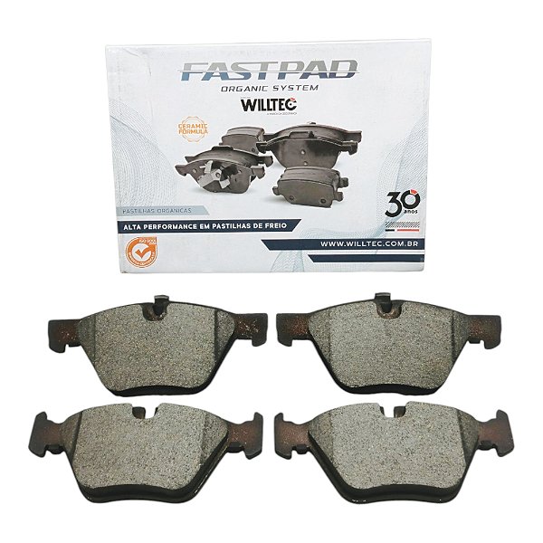Jogo Pastilha Freio Dianteiro BMW 325i 2.5 24v 2005 a 2011 - Cerâmica