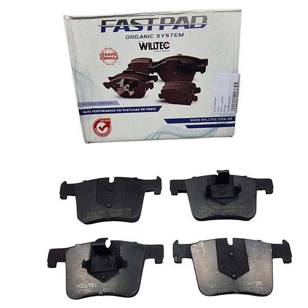 Jogo Pastilha Freio Dianteiro BMW Serie 1 125i 2.0 16v após 2010... - Cerâmica