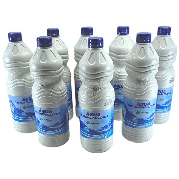 Kit 8 Litro Agua Desmineralizada