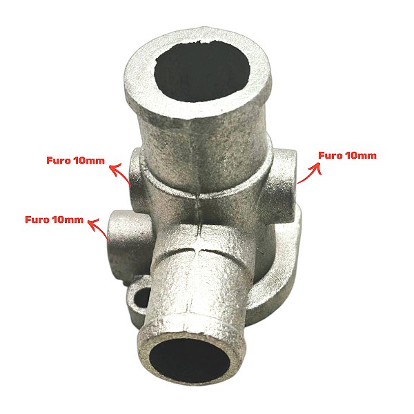 Flange Entrada Dágua ao Cabeçote Apollo 1.8 8v AP 1990 a 1992