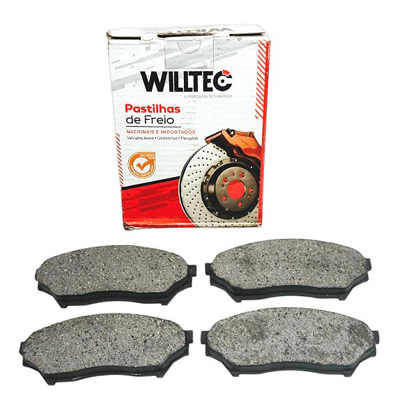 Jogo Pastilha Freio Dianteiro Pajero IO 1.8 16v após 2001...