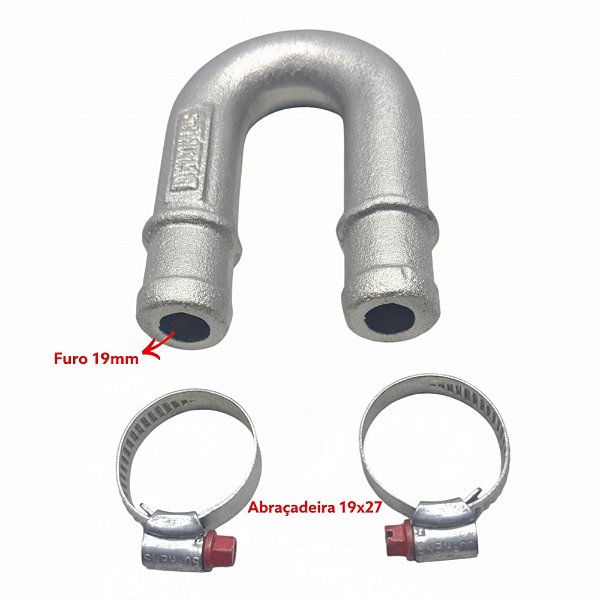 Kit Tubo Isolador Ar Quente 19mm Universal