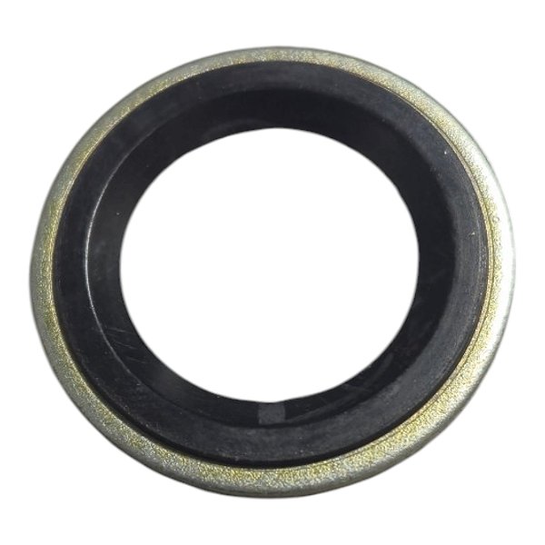 Anel vedação Bujão Carter Óleo Partner 1.6 16v 2000 a 2002 - 16mm Metal/ Borracha