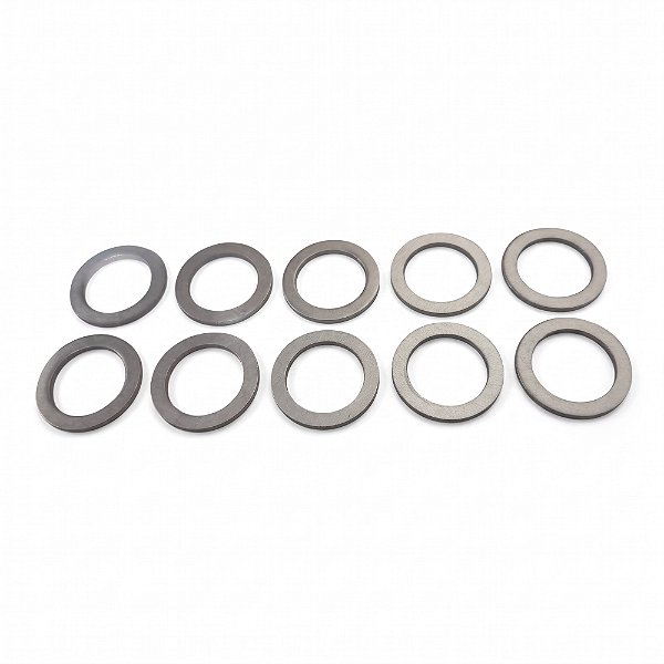 10 Anel Vedação Bujão Carter Óleo Motor Tiggo 8 Pro - 16x22mm Aluminio