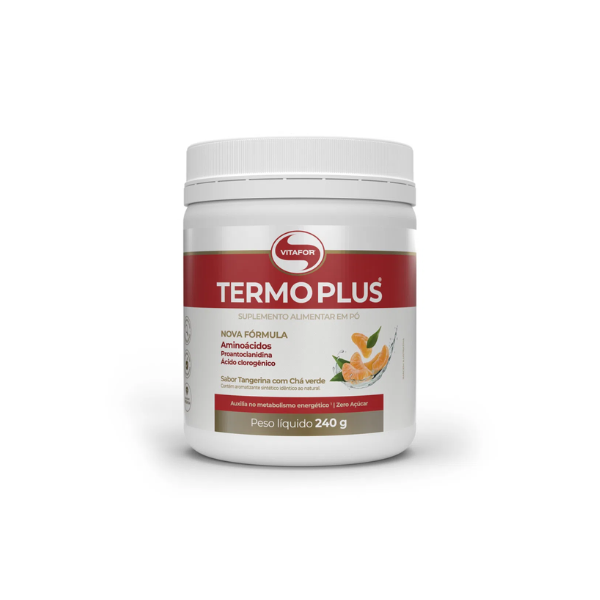 Termoplus 240g TANGERINA SEM CAFEÍNA - Vitafor