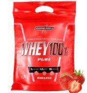 Whey 100% REFIL 900g MORANGO - Integralmedica