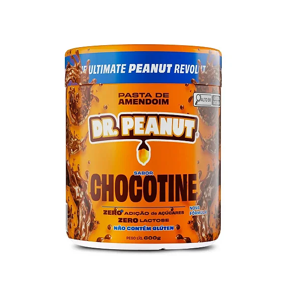 Pasta de Amendoim Dr Peanut 600g CHOCOTINE