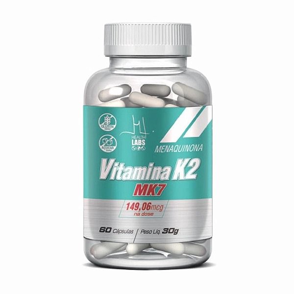 Vitamina K2 MK7 60cps HealthLabs